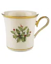 Lenox Holiday Mug In White