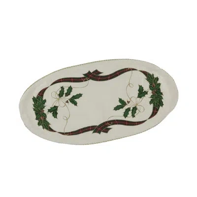 Lenox Holiday Nouveau Centerpiece In White