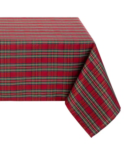 Lenox Holiday Nouveau Dazzle Tablecloth In Red
