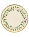 Lenox Holiday Salad Plate In Multicolor