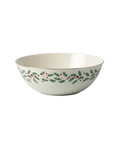 Lenox Holiday Serving Bowl In Multicolor