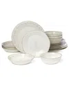 Lenox Homespun 16pc Dinnerware Set In White