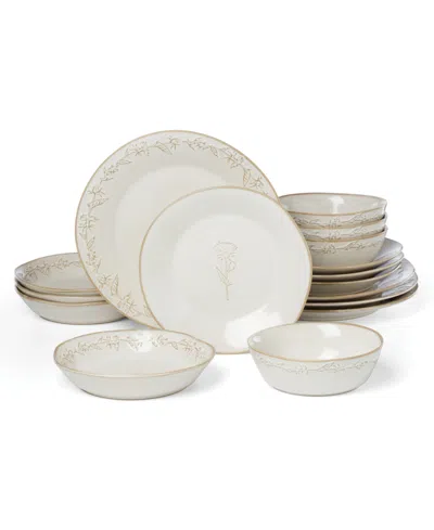 Lenox Homespun 16-pc. Dinnerware Set, Service For 4 In White