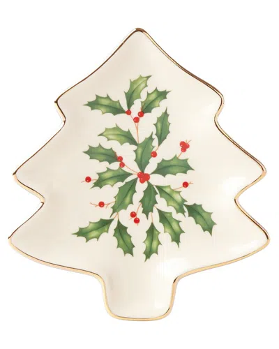 LENOX LENOX HOSTING THE HOLIDAYS TREE PLATE