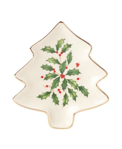 LENOX HOSTING THE HOLIDAYS TREE PLATE