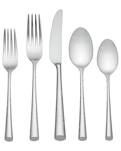 LENOX LENOX IMPERIAL CAVIAR SILVER 5PC PLACE SETTING