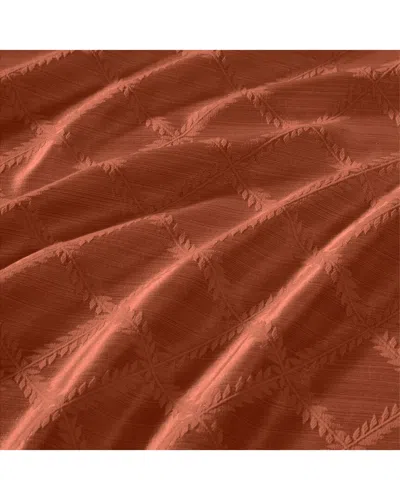 Lenox Laurel Leaf Tablecloth In Brown