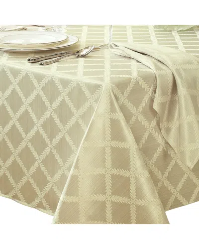 Lenox Laurel Leaf Tablecloth In Gold