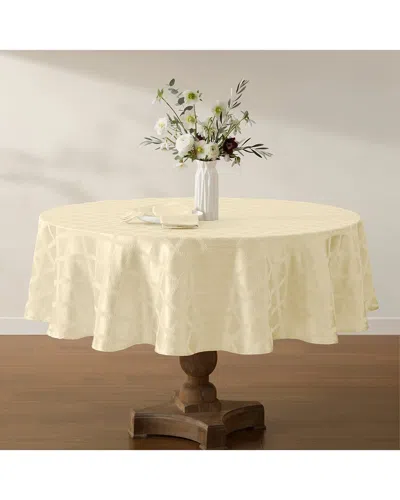 Lenox Laurel Leaf Tablecloth In Neutral