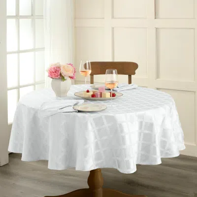 Lenox Laurel Leaf Tablecloth In White