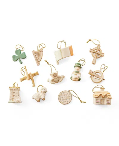 Lenox Luck Of The Irish Ornament, Set Of 12 In Multi