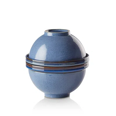 Lenox Luna Nesting Dinnerware, 8-piece Set In Blue
