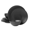 Lenox Lx Collective 12 Piece Set In Black