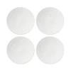 Lenox Lx Collective Accent Plates, Set Of 4 In White