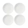 Lenox Lx Collective Dinner Plates, Set Of 4 In White