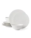 Lenox Lx Collective Dinnerware 12-piece Set, Service For 4 In White