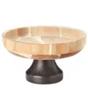 Lenox Lx Collective Footed Serving Bowl In Black