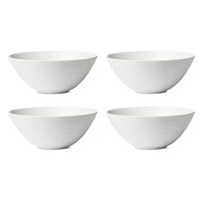 Lenox Lx Collective All-purpose Bowls 4 Piece Set In White