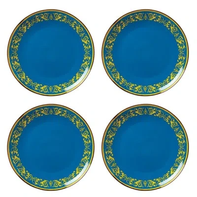 Lenox Lx Remix 9" Appetizer Plate In Blue