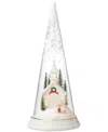 Lenox Merry & Magic Lit Glass Scene Church In No Color
