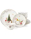 Lenox Merry Grinchmas 12pc Dinnerware Set