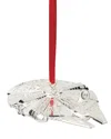 Lenox Millennium Falcon Metal Ornament In Multi