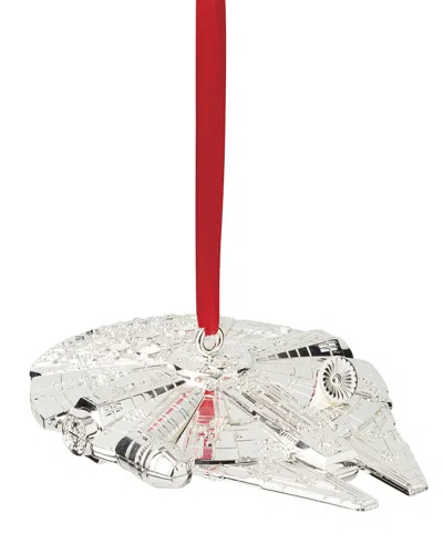 Lenox Millennium Falcon Metal Ornament In Multi