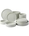 Lenox Modulus 16 Pc. Dinnerware Set, Service For 4 In Gray