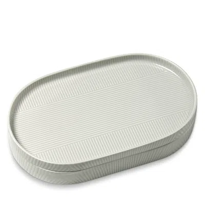 Lenox Modulus 2 Piece Serving Set, Vapor In White