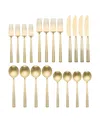 Lenox Modulus Satin 20-pc. Flatware Set, Service For 4 In Gold