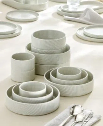 Lenox Modulus Textured Dinnerware Collection In Vapor
