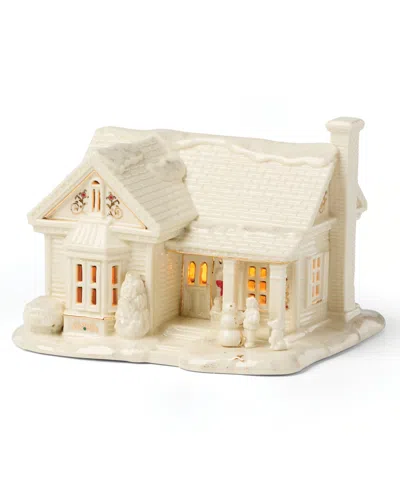 Lenox New For 2025!  Mistletoe Park Lit House & Mini Figurines In Multi