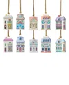 Lenox New For 2025!  Spice Village Ornaments, Set Of 10 In Multi