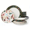 Lenox Nutcracker Ballet 12-piece Dinnerware Set In Multi