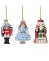 Lenox Nutcracker Ballet 3pc Ornament Set In Multi