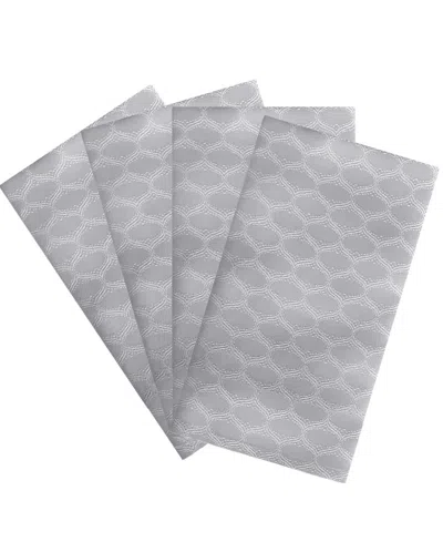 Lenox Olivia Napkins, Set Of 4 In Gray