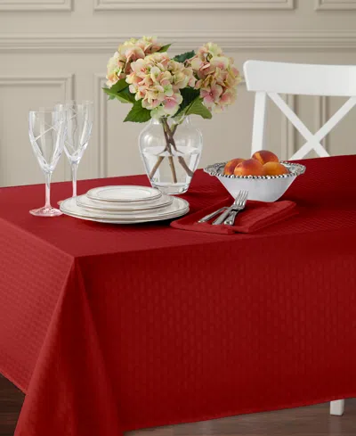 Lenox Olivia Oblong Tablecloth, 60" X 102" In Red