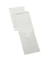 Lenox Olivia Polyester Runner, 14" X 90" In White