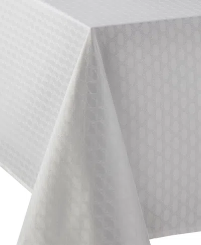 Lenox Olivia Polyester Tablecloth, 60" X 84" In White