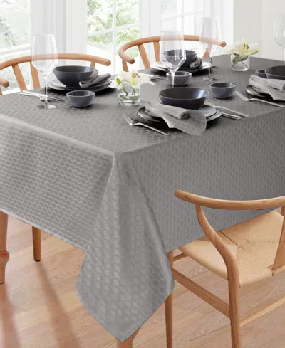 Lenox Olivia Tablecloth, 60" X 140" In Gray