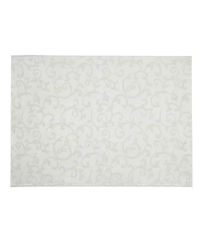 Lenox Opal Innocence 13" X 19" Placemat In Platinum