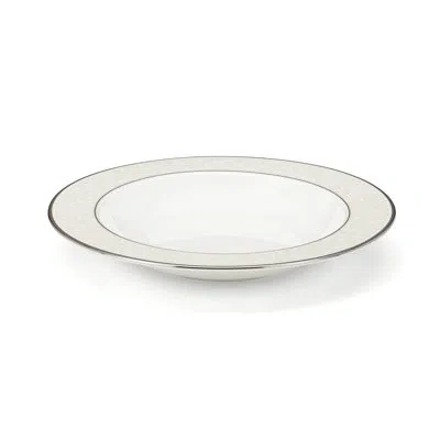 Lenox Opal Innocence Fine Bone China Pasta / Soup Bowl In White