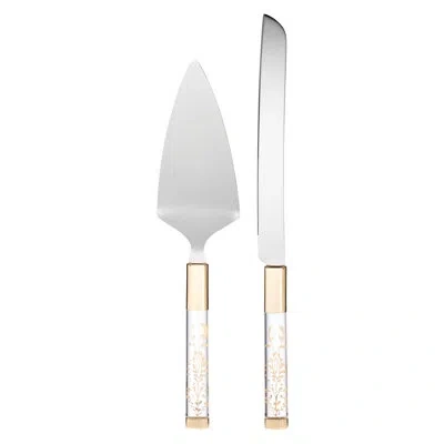 Lenox Opal Innocence Flourish Cake Knife & Server
