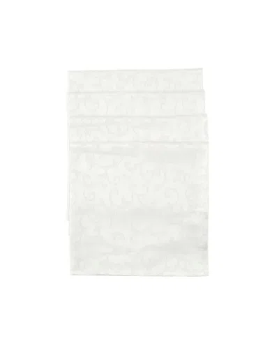 Lenox Opal Innocence Napkins, Set Of 4 In Silver