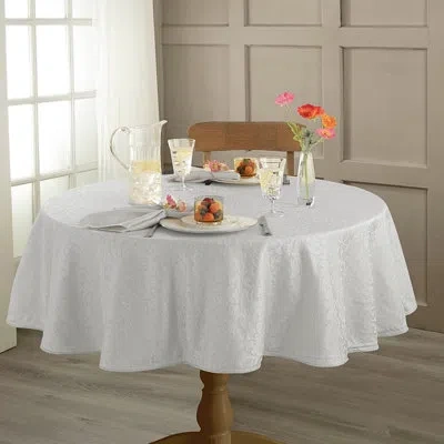 Lenox Opal Innocence Tablecloth In Platinum