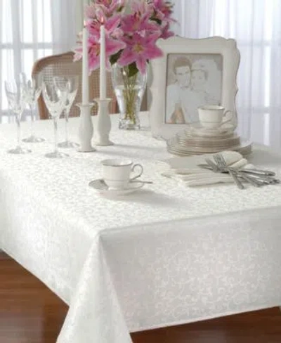 Lenox Opal Innocence Tablecloth In White