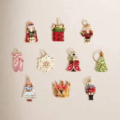 Lenox Ornament Trees 10 Piece The Nutcracker Hanging Figurine Ornament Set In Multi