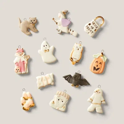 Lenox Ornament Trees 12 Piece Trick Or Treat Ornament Set