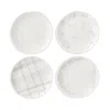 Lenox Oyster Bay Tidbit Plates In Assorted Patterns, Set Of 4