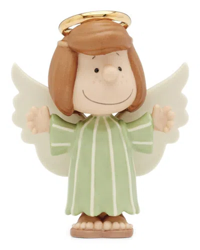 LENOX LENOX PEANUTS CHRISTMAS PAGEANT PEPPERMINT PATTY ANGEL FIGURINE